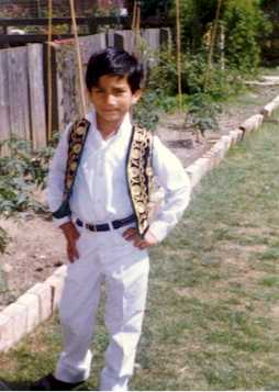 Me in Dagenham Aged 6. Who's Looking Good :)