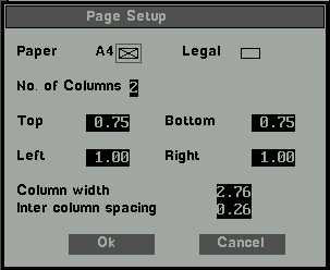 Kaatib's Ideal Column Layout