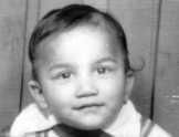 Me Aged 1. Wow look at the stylish quiff!!! :)